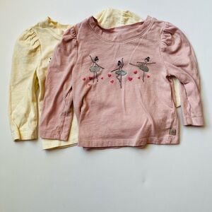 Set of 2 Kids Long Sleeve Shirts